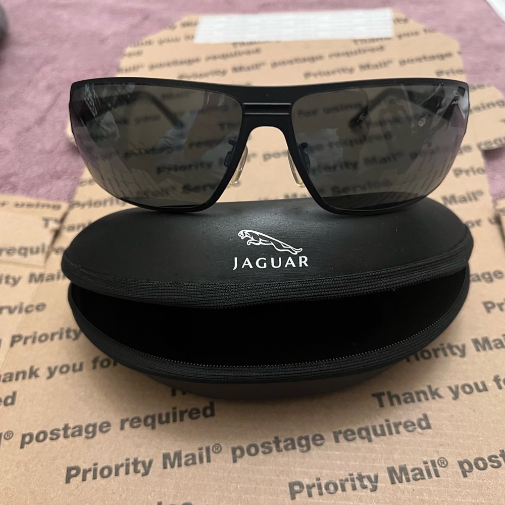 Jaguar Black Sunglasses for Men